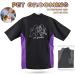 Noverlife Pet Grooming Workwear with Full Zipper M Size Anti-Static Pet Beautician Work Clothes Lightweight Hair Repellent Shirt Style Pet Groomer Smock for Dog Cat Grooming Shop M(Pack of 1) Black & Purple Patchwork (with Embroidery Pattern) - Buy Online on GoSupps.com