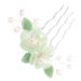 Mikinona Antique Hair Clasp Flower Decorations Decorative Hair Comb Bride Decor Bridal Accessories Flower Embellishments Bridal Side Hair Comb Vintage Comb Bridal Hair Pin Hair Combs Glass