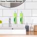 Yeeco Transparent Green Toothbrush Case - 2 Pack Travel Size Holder for Easy Travel | Portable & Lightweight Travel Toothbrush Case - Buy Online on GoSupps.com