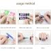 lmoikesz Sticker Toe Nail Full Flower Refreshing Wraps Paster Self-Adhesive Waterproof Handmade Decals Ins Birthday Gift No.1 - Buy Online on GoSupps.com