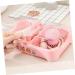 Ciieeo 3pcs Box Soap Container Bathroom Portable Soap Dish Case Asseriories Storage Soap Holder Soap Dish Accesories Rack Pantries Kitchen Accesorries Lid Boxes Soap Box Pink With Cover - Buy Online on GoSupps.com
