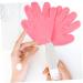 FRCOLOR 2 Pairs Moisturizing Gloves Mittens Lotion Gloves Overnight for Women Gloves for Dry Hand Silicone Glove Lotion Hand Moisturizing Glove Sock Silica Gel Miss Soft Pink - Buy Online on GoSupps.com