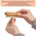 3-Piece Beech Wood Nail Brush Set - Double-Sided Cleaning Brushes for Adults & Seniors | Durable Hand Brushes for Nail Care - Buy Online on GoSupps.com