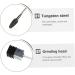 FOMIYES nail polisher Nail Grinding Head nail manicure kit nail grooming kits nail art drill bits nail kits nail carbide bit nail cuticle bit acrylic cylinder Tungsten steel electric nail 6.8x1.2cm Picture 2 - Buy Online on GoSupps.com