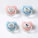 Pacifier personalized with motif and name pink or blue engraving 15 different children's motifs nip baby pacifier gift birth bpa free (blue)