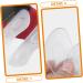 FRCOLOR 4 Pairs Silicone Heel Cushions - Wear-Resistant Transparent Heel Stickers & Adhesive Pads for Comfortable Foot Care | International Shipping Available - Buy Online on GoSupps.com
