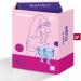 Satisfyer Feel Secure Menstrual Cup - Reusable Silicone Period Cup with Stem - 2 Sizes for All Flows - Soft Flexible & Body-Safe - Easy Insertion & Removal (Dark Blue - Buy Online on GoSupps.com