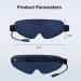 Buy USB Heated Eye Mask - Temperature & Timer Control for Dry Eyes Puffiness & Dark Circles | Shop Internationally - Buy Online on GoSupps.com