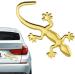 Samuliy Gecko Car Stickers Metal Badge Badge Sticker Car Decoration - Gecko Decal Badge Badge Decoration Car Accessories Gold - Buy Online on GoSupps.com