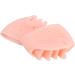 Leapiture 5 Pair Silicone Toe Separators - Foot Thumb Eversion Corrector for Overlapping Toes - Skin Color Sport Accessories - Buy Online on GoSupps.com