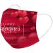 20PCS Adult Valentine's Day Theme Disposable Face Masks Dustproof Windproof Face Bandanas_Covering_MASK for Women and Men Fashion Multicolor Love Heart Print Three-Layer Face Scarf - Buy Online on GoSupps.com