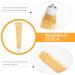 2 Pack Yellow Cosmetic Roll-On Bottles - Perfect for Eye Gel & Face Cream | Travel-Ready Plastic Tubes for Home & Outdoor Use - Buy Online on GoSupps.com