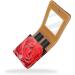 Travel Lipstick Organizer Case with Mirror - Portable Makeup Bag | Rose Water Drop Blossom I858a3cysp - International Shipping Available - Buy Online on GoSupps.com