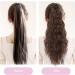 Long Wavy Drawstring Ponytail Extension Ponytail Extension Braid Ponytail Hair Extensions Hairpiece Ponytail Extension Long Hair Extension Afro Braid Long Brown Wavy Curly Ponytail 55CM - Buy Online on GoSupps.com
