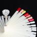 BNG Nail Color Wheel Display 120pcs - Professional Fan-shaped Nail Art Polish Chart with Spiral Stand - Salon Quality Nail Display Tips - Buy Online on GoSupps.com