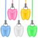 Coheali 5th white toothed treasure chest tooth holder a tooth save toothpatal necklace tooth chain for lost teeth individually baby gift baby gifts child save mouth protection