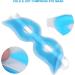 Buy BStXQTY ICE HOT Eye Mask - Reusable Anti-Fatigue Cold & Hot Compress for Relaxation - Buy Online on GoSupps.com