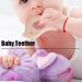5Pcs Natural Wood Bird Teething Rings for Infant Toddler DIY Handiwork - Buy Online on GoSupps.com