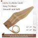 Runature 45cm Real Hair Ponytail Extensions - Blonde Highlights Remy Human Hair 80g - #16P24 Braid - Buy Online on GoSupps.com