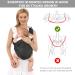 Baby Carrier Sling for Newborns & Toddlers | Ergonomic 4-in-1 Design | Breathable & Adjustable Wrap | Front & Back Carry | Hug Strap (Black) - Buy Online on GoSupps.com