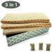 MECOOL Cat Scratcher Cardboard Pads - 3PCS Reversible Corrugated Lounge Bed with Catnip for Scratching & Play - Buy Online on GoSupps.com