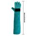 Veterinary Animal Glove Non-Woven Fabric Reptile Handling Glove Pet Handling Glove Bite Resistant Gloves Safety Handling Gloves for Bathing and Feeding Pets 60cm-green - Buy Online on GoSupps.com