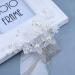 Dervivea Wedding Pearl Flower Hair Comb Rhinestone Bridal Hair Piece Silver Flower Hair Combs Vintage Crystal Hair Comb Decorative Hair Accessories for Women and Girls Headdress (Silver) - Buy Online on GoSupps.com