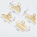 4 Pieces Large Gold Metal Hair Clips - Strong Slipproof Claw & Hollow Fix - Vintage Geometric Irregular Hair Accessories for Women & Girls - Buy Online on GoSupps.com