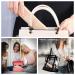 Travel Makeup Brush Holder | Silicone Portable Organizer | Waterproof Anti-Fall Tools for Cosmetics (Khaki - Buy Online on GoSupps.com