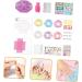 minkissy 5 Sets Children's Nail Art Toys Children Manicure Toy Nail Accessories Charms Kid Nail Polish Diy Kids Nail Art Kit Toddler Nail Polish Kit Make up 3d Plastic Nail Stickers - Buy Online on GoSupps.com