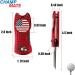 Champmate Golf Divot Tool - Stainless Steel Switchblade with Foldable Magnetic Design and USA Golf Ball Marker - 5 Designs Available - Buy Online on GoSupps.com