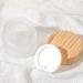 6-Piece Frosted Glass Cosmetic Container Set | Refillable Clear Jars for Creams & Lotions - Ideal for Cosmetics Storage - Buy Online on GoSupps.com