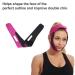 Facelifting Bandage - Double Chin Reducer & Facial Lifting Mask | Slim Your Face with Rose Red Tightening Belt - Buy Online on GoSupps.com