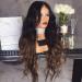Buy Women's Long Curly Wigs - Ombre Heat Resistant Synthetic Hairpieces - Buy Online on GoSupps.com