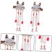 FAVOMOTO 1 Pair Fox Tassel Clip Animal Hair Clip Retro Tassel Hairpin Barrettes for Girls Pearl Clips for Hair Girls Tassel Hairpin Headpiece for Women Costume Alloy Clip Miss - Buy Online on GoSupps.com