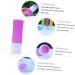 FRCOLOR Travel Shampoo Containers Silicone pot jars Shampoo Tubes container empty silicone containers Sample Jars containers cosmetic jars Disposable wash bottle travel - Buy Online on GoSupps.com
