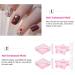 Minkissy 3D Nail Art Mold - DIY Carving Template for Professional Salon Manicure (Pink) - International Shipping Available - Buy Online on GoSupps.com
