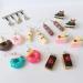 FEYLIE Women's Mini Donut Cake Earrings - Cute & Creative Minimalist Cartoon Design for Unique Style - Buy Online on GoSupps.com
