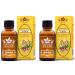 Ginger oil ginger essential oil spa massage oil vegetable essential oil lymphatic drainage ginger essential oil 100% pure natural 30ml * 2st 30 ml (2 Pack)
