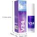 V34 Toothpaste Purple Color Corrector - Lianbiquan Brightening Toothpaste for Sensitive Teeth (2PCs) - Buy Online on GoSupps.com