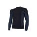 O'Neill Wetsuits Men's Hyperfreak Comp-X 2mm Long Sleeve Wetsuit Top, Black/Cadet Blue, Medium Tall