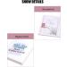 Nail Color Card Book 46 Colors Nail Art Display Book Firm Durable for Nail Salon Supplies for Women Girl for Nail Art Works Display - Buy Online on GoSupps.com