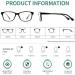 Blue Light Glasses Computer Glasses 2 Pack - Blue Blocker Blue Light Filter Glasses for Men Women - Anti Glare Fake Square Glasses for Computer Eye Strain - 400 UV Protection & Eye Strain Relief - Buy Online on GoSupps.com