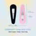 COZEASY 36 pcs Snap Hair Clips - Matte Colors for Women, Kids, Baby Girls - No Slip Barrettes for Fine Hair - Metal, Acrylic, Plastic Accessories - Buy Online on GoSupps.com