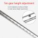 Parten Crutches for Adults Height Adjustable Medical arms Crutch Portable Lightweight Aluminum Alloy Closed-Cuff Walking Stick It's so Kind of You Prosperous Double branch - Buy Online on GoSupps.com