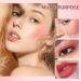 Xcreando Blush Makeup Soft Cream Blush for Cheeks Matte Blush Stick for Cheek Eye Lip Skin Tint Dewy Finish Weightless Natural-Looking (#1 morning rose) - Buy Online on GoSupps.com