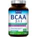 Innate Vitality BCAA Capsules for Men & Women 2:1:1 Branched Chain Amino Acids L-Leucine L-Isoleucine L-Valine No Mixing No Mess Energy Recovery Focus On-The-Go Non-GMO 60 Count
