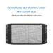 Tourmaline Magnetic Therapy Back Bandage & Warming Lumbar Support Belt - Helps Relieve Back Pain (105cm) - Buy Online on GoSupps.com