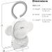 VTech BC8211 - Myla The Monkey - Baby Sleep Soother With White Noise Sound Machine Soft Ambient Sounds And Melodies Soft-Glow Night Light NEW Rechargeable Battery Version. - Buy Online on GoSupps.com
