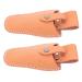 Coophya 2st garden shear belt bag holster bag for garden scissors pocket for hunting tools hairdressing scissors pockets for hairdressing scissors gardens bag pruna cowhide 21x9.5x5cm orange 1